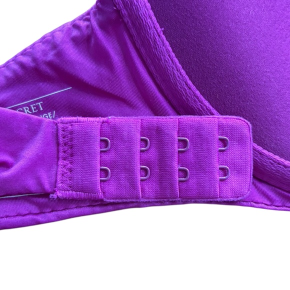 Victoria’s Secret Very Sexy Lightly Lined Plunge Bra Magenta Purple 34B - Picture 8 of 9